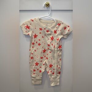 Hanna Andersson Moon and Back Star Print Romper